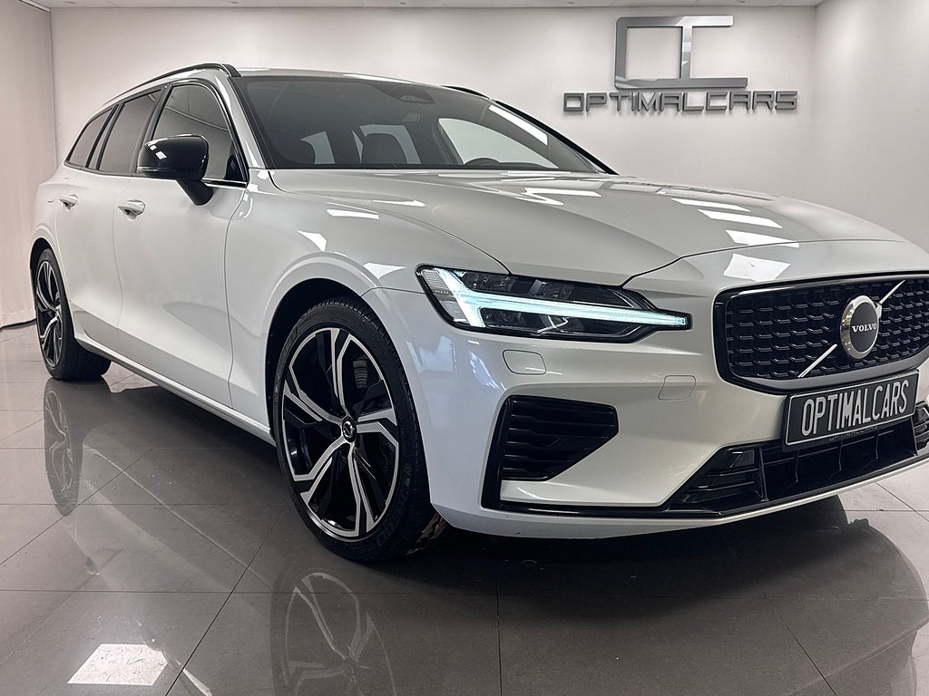 Volvo V60 Recharge T6 AWD R-Design Plus Dark EDT. MOMS Leasebar bild 2