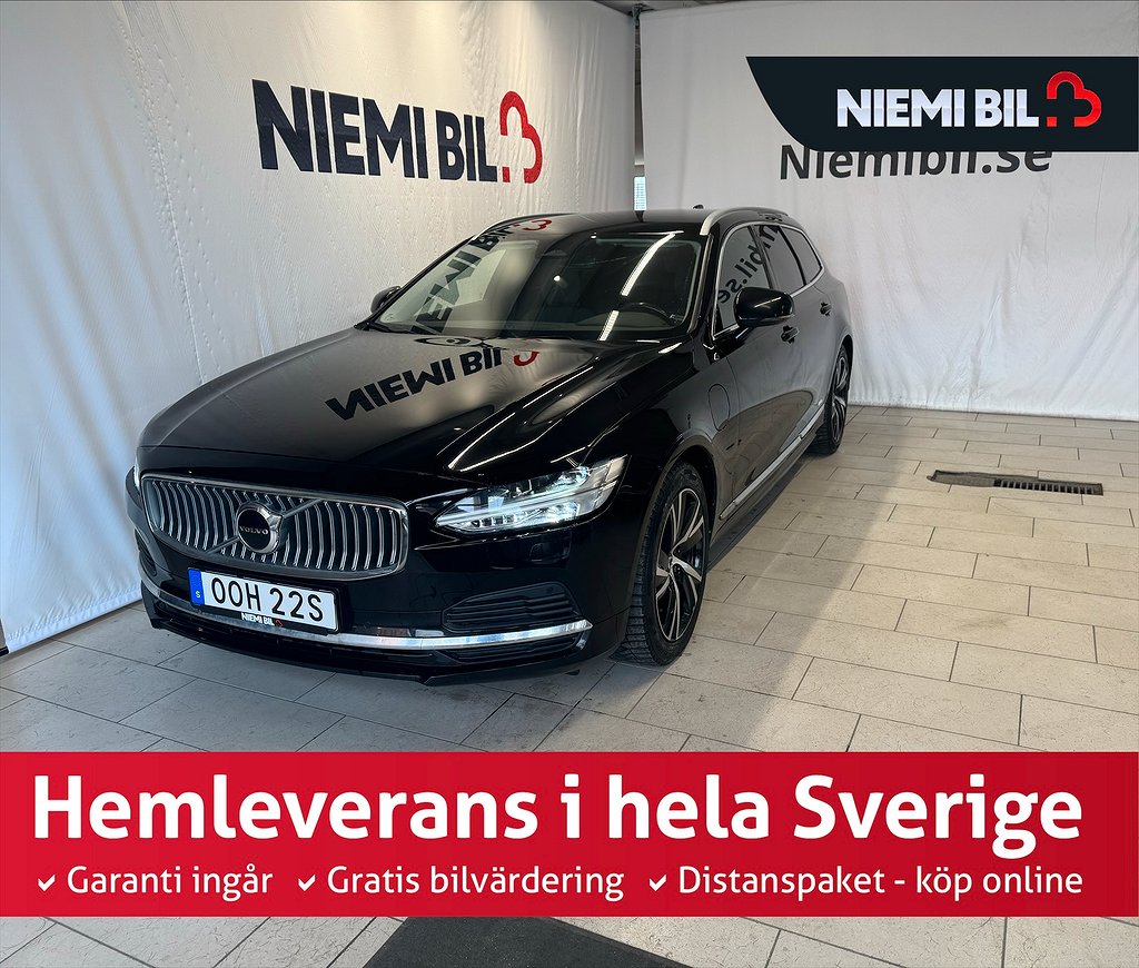 Volvo V90 Recharge T6 AWD MOMS Mvärm Drag Navi Psens Kamera
