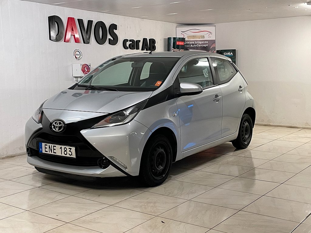 Toyota Aygo 5-dörrar 1.0 VVT-i 69hk