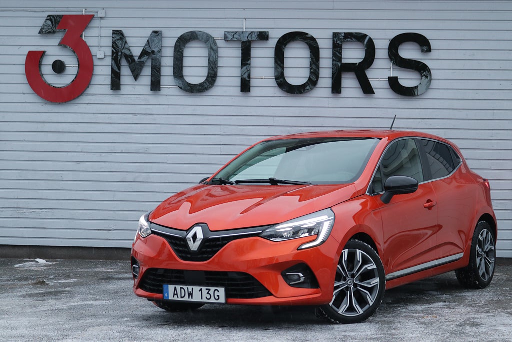 Renault Clio 1.3 TCe EDC 130hk Automat Kamera Navi En brukare!
