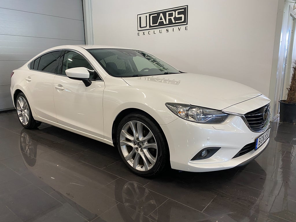 Mazda 6 Sedan 2.5 SKYACTIV-G Ny-Servad / BOSE / Fin Spec
