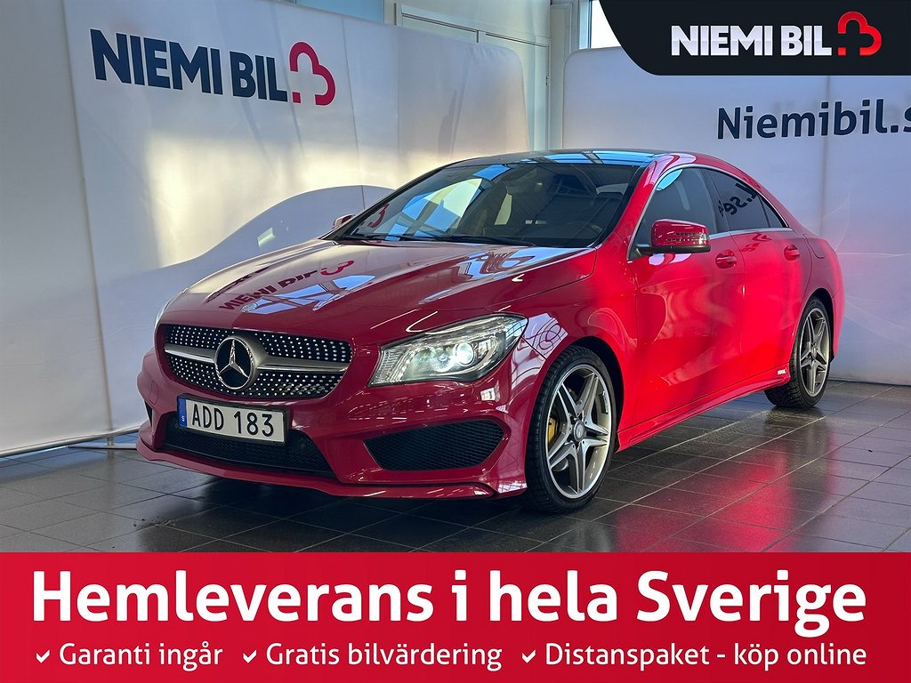 Mercedes-Benz CLA 250 7G-DCT AMG Sport Panorama/Skinn/Vinterhjul