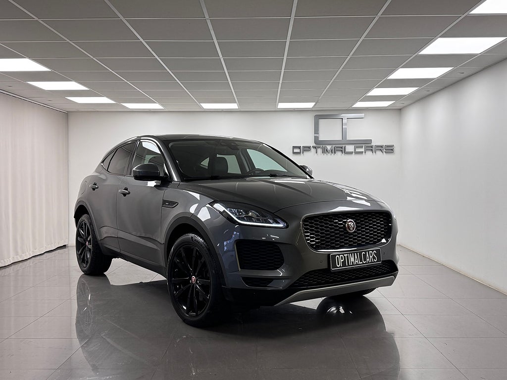 Jaguar E-PACE P200 AWD Svensksåld Black EDT. Meridian Navi LED