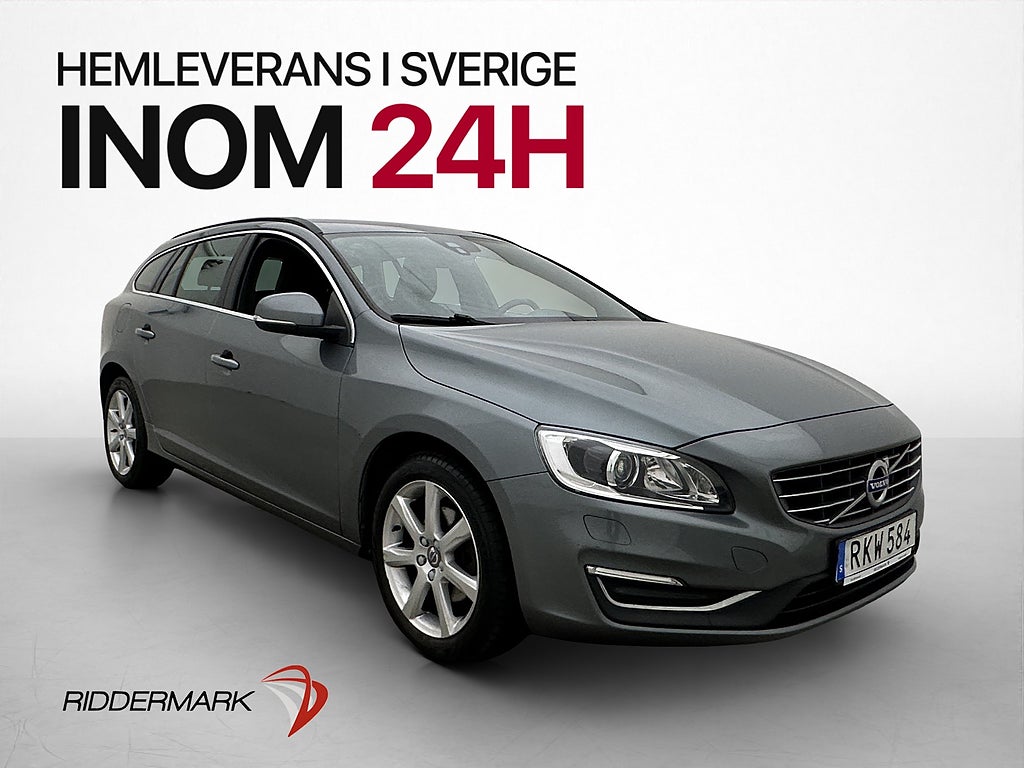 Volvo V60 D3 150hk Momentum Drag Navi D-Värmare Bluetooth