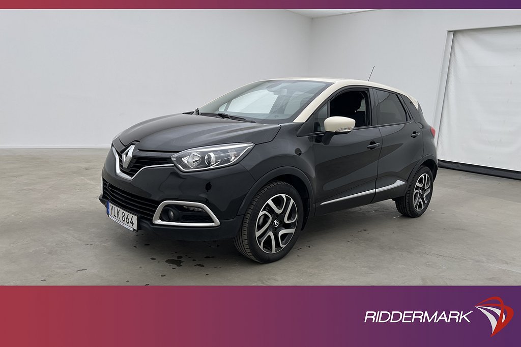 Renault Captur TCe 118hk M&K-Värmare Kamera Navi Farthållare