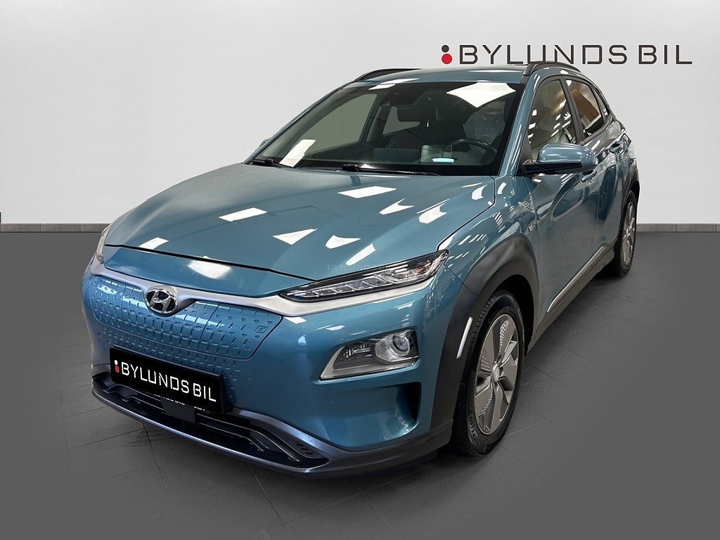 Hyundai Kona Electric 64 kWh Premium *3Fas *Vinterhjul ingår