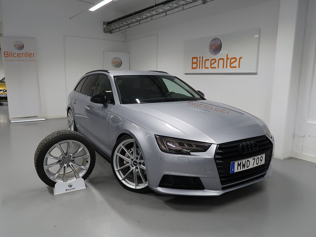Audi A4 Avant 2.0 TDI Quattro V-Däck ingår Stylad-Kamera-Matrix