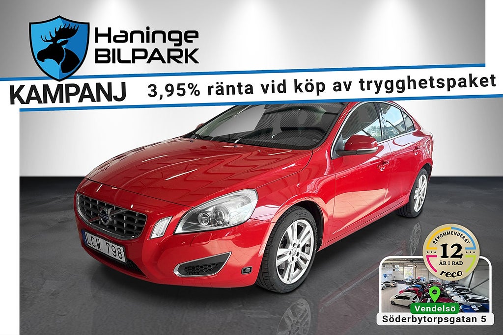 Volvo S60 2.0T Powershift Momentum /DRAGKROK /SUPERDEAL fr3,95%