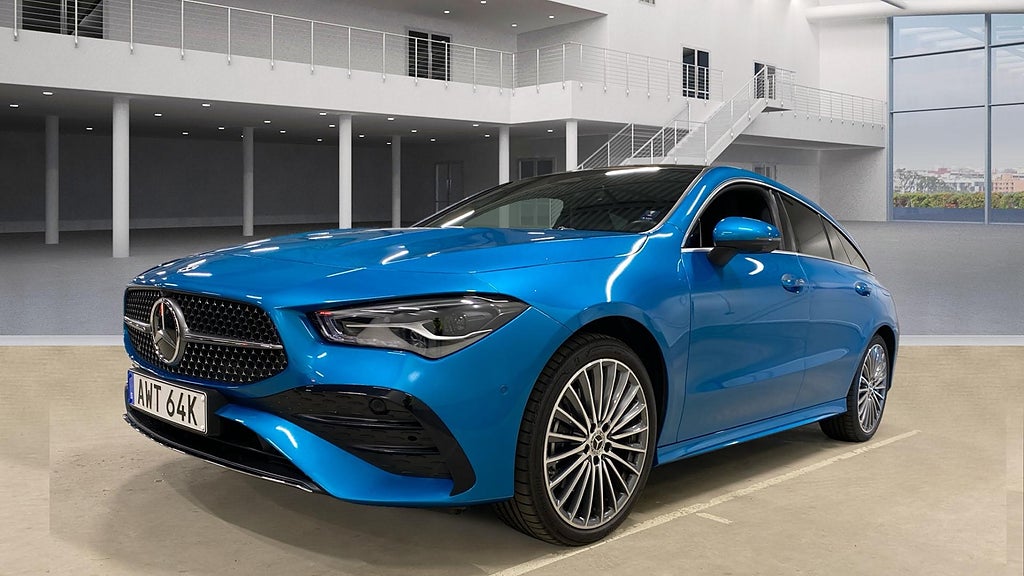 Mercedes-Benz CLA 250 e Shooting Brake AMG Line, Pano, 360, Drag, Keyless