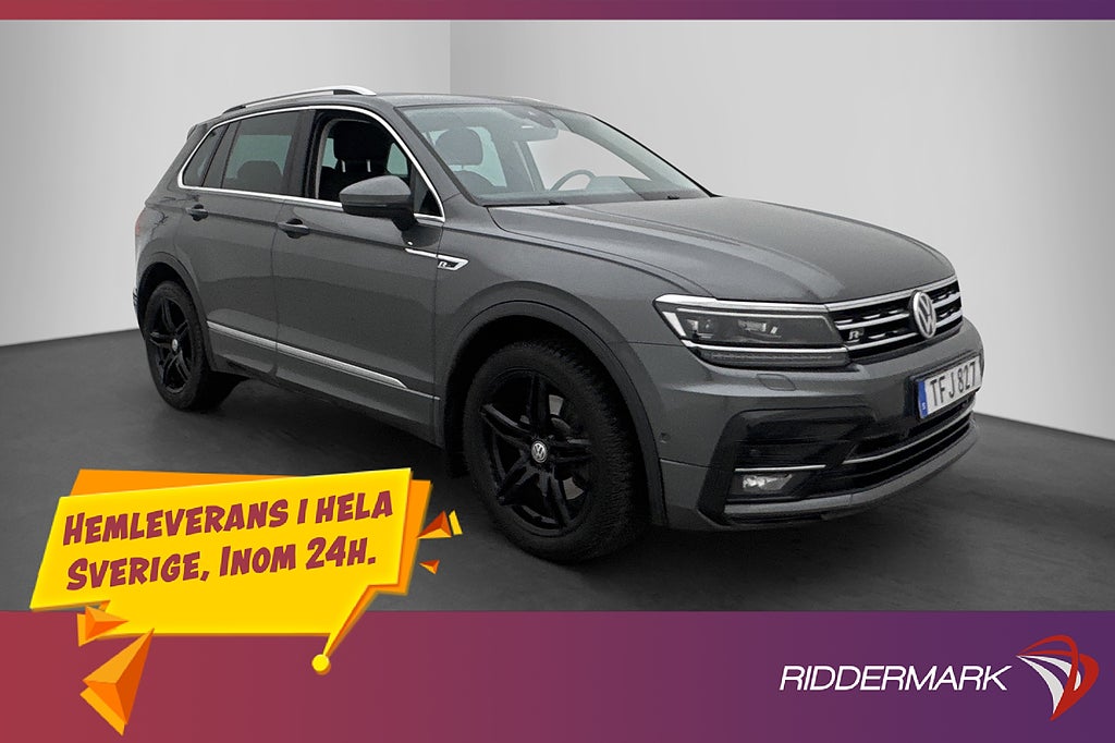 Volkswagen Tiguan 2.0 TDI 190hk GT Pano Värmare Cockpit Drag