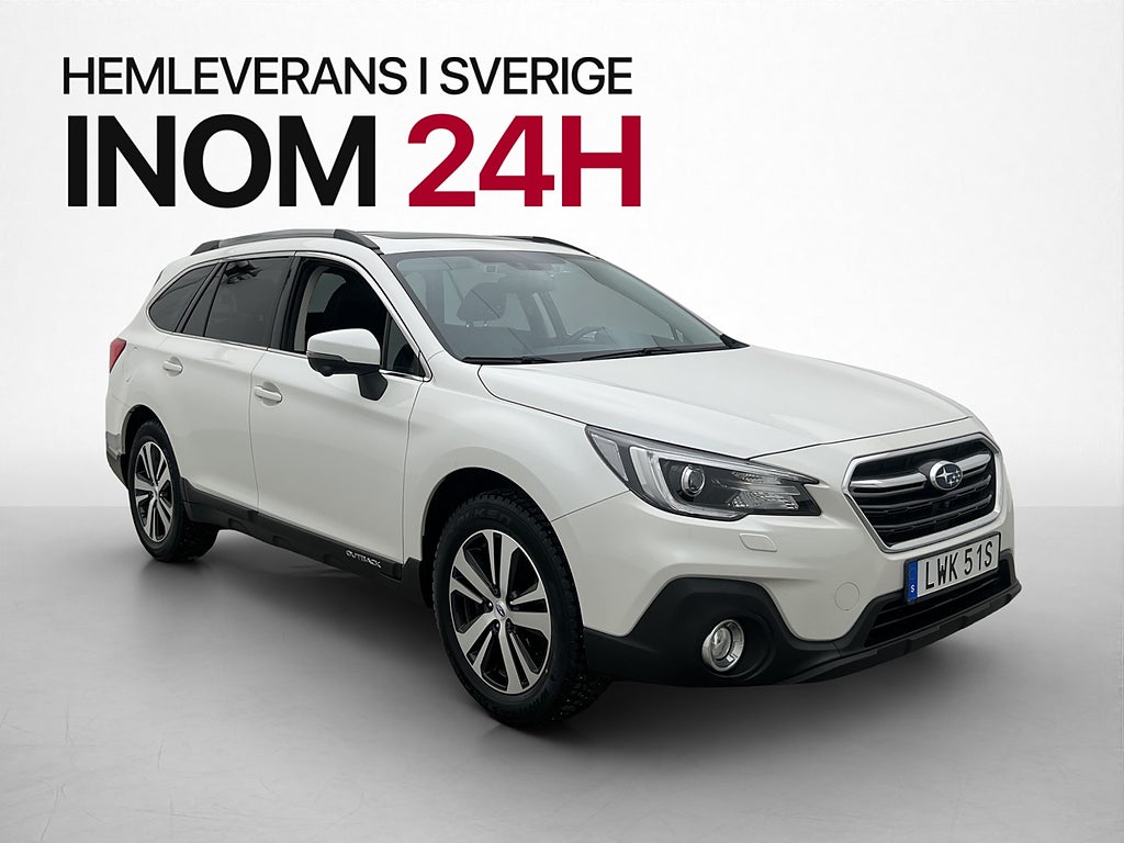 Subaru Outback 2.5 175hk 4WD H/K Talucka Kamera Skinn Drag