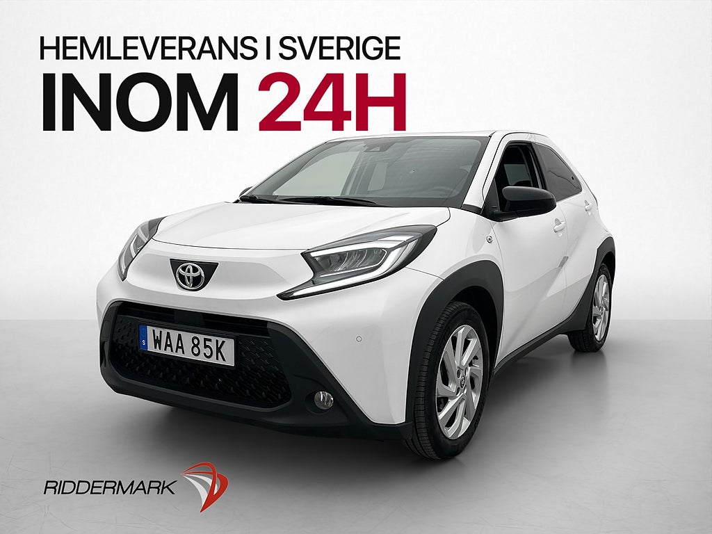 Toyota Aygo 1.0 72hk Play Kamera Adaptiv-Farthållare