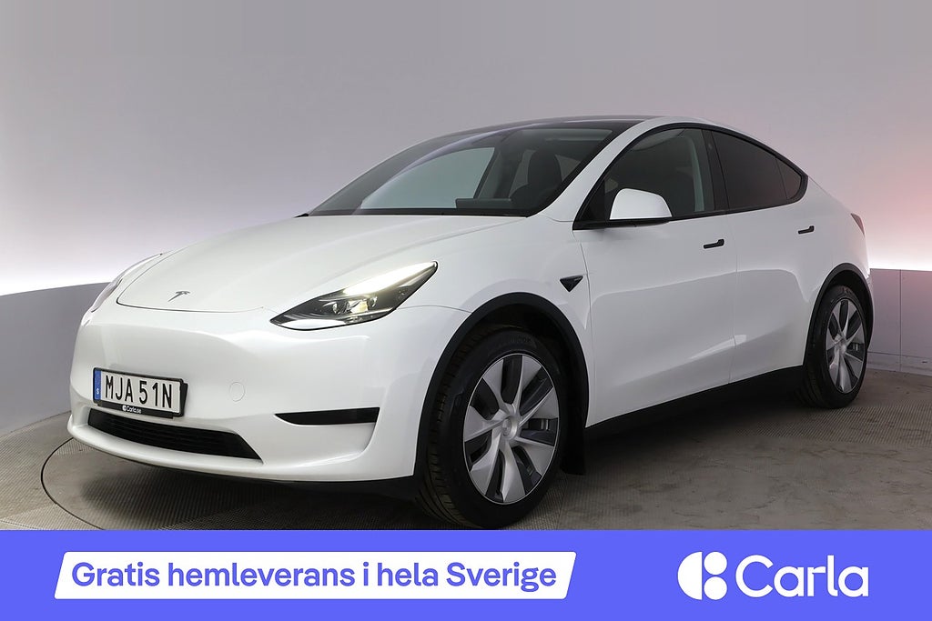 Tesla Model Y Standard Range RWD Autopilot Pano Drag V-Hjul
