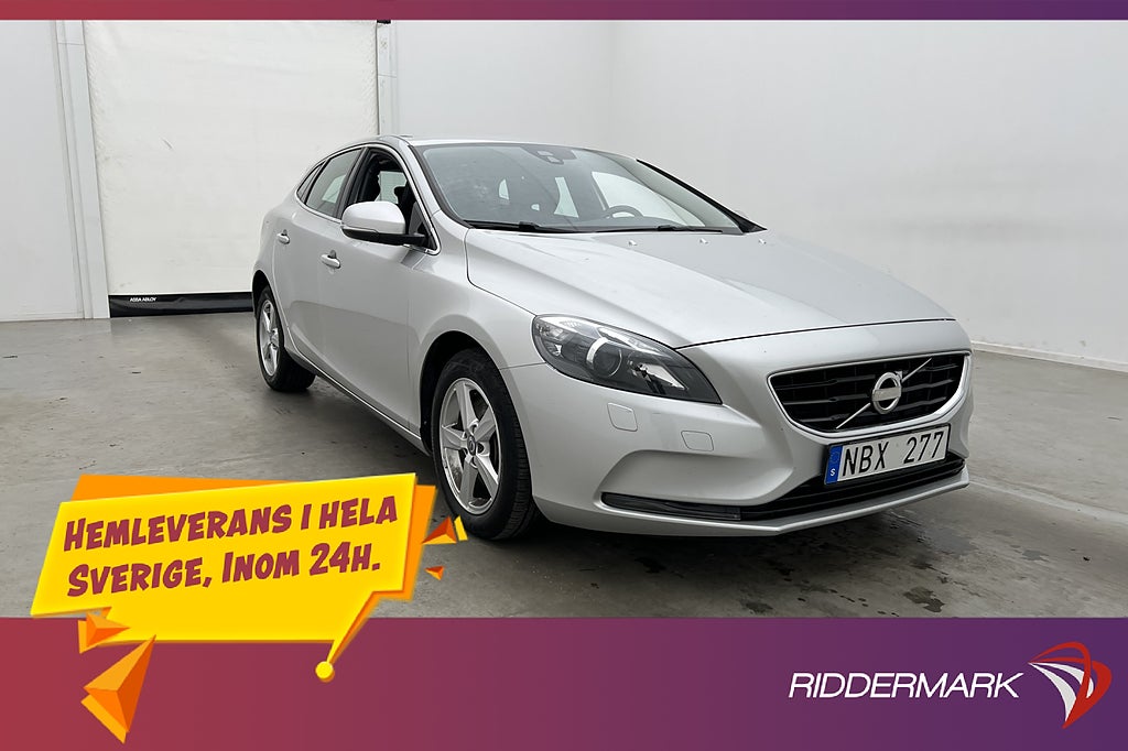 Volvo V40 D3 150hk Momentum P-Värmare Kamrem-Bytt 0,43L/mil
