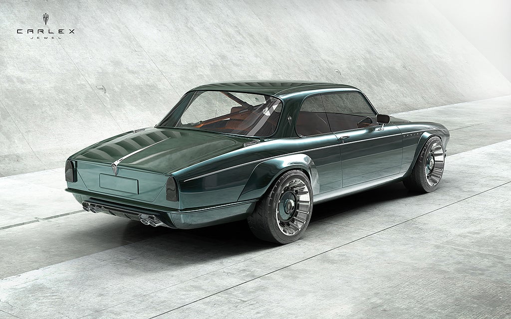 Carlex Designs design av Jaguar XJ-C. Foto: Carlex Design.