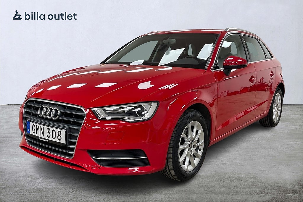 Audi A3 Sportback 1.2 TFSI Attraction PDC Bak Nybesiktigad 