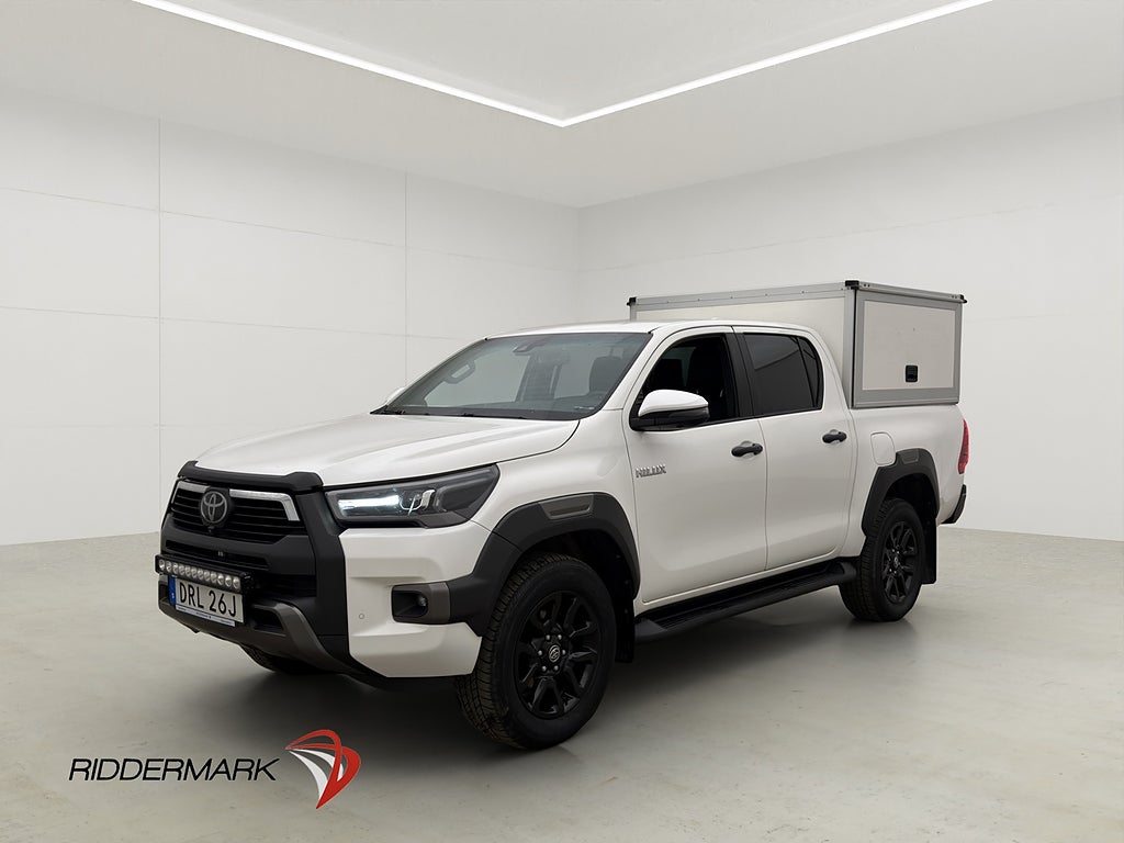 Toyota Hilux Invincible 2.8 4WD Värm Drag JBL PÅBYGGNAD Moms