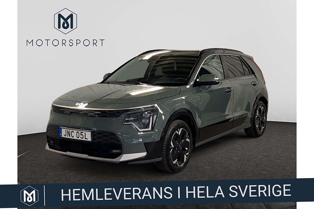 Kia E-Niro Advance Adaptiv-fart Navi Helskinn Harman Kardon