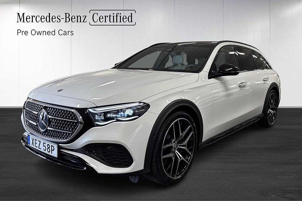 Mercedes-Benz E E 300 de 4MATIC All-Terrain Luftfjädring Panorama Drag