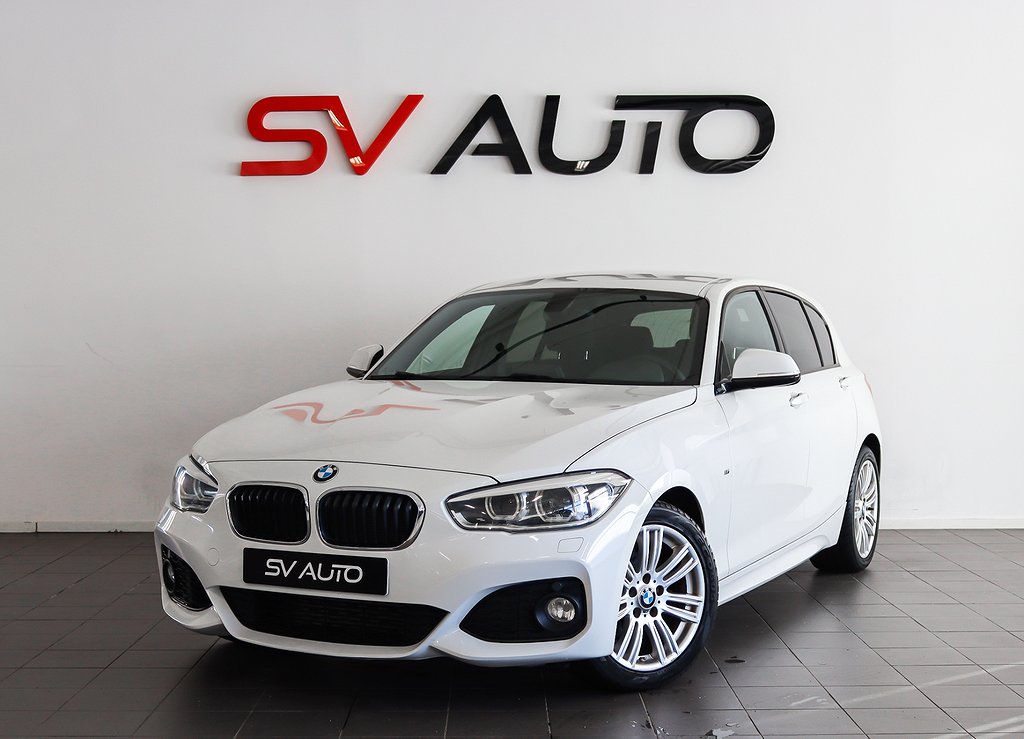 BMW 116 d 5-dörrars Steptronic M Sport Dragkrok EU6 Nyservad