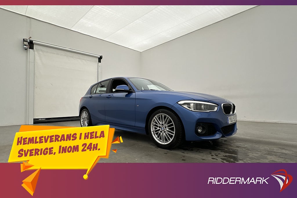 BMW 118 I 136hk M Sport P-Sensorer Skinnklädsel Keyless