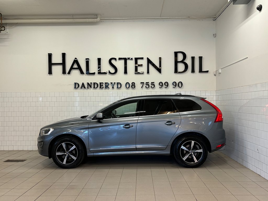 Volvo XC60 D4 AWD Aut Classic R-Design 1Äg Drag Värmare Svensksåld