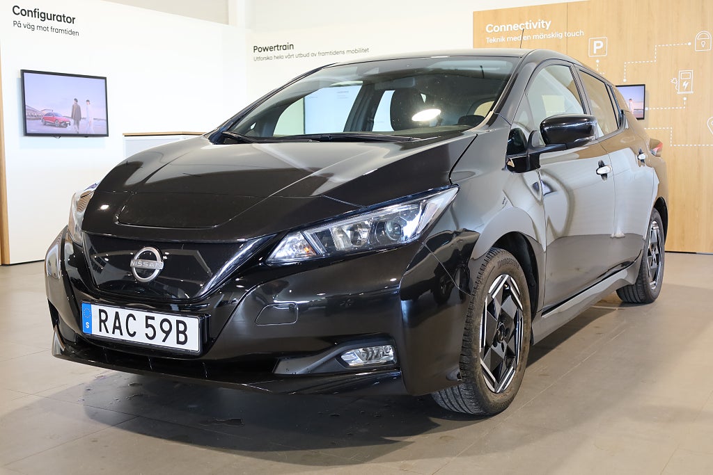 Nissan Leaf 40 kWh 150hk Acenta | Backkamera | Rattvärme | Moms 2023