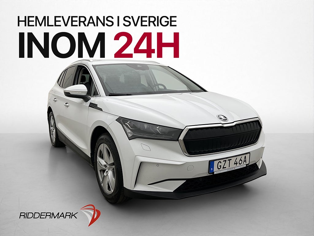 Skoda Enyaq iV 80 Drag Värmepump Kamera CarPlay Rattvärme
