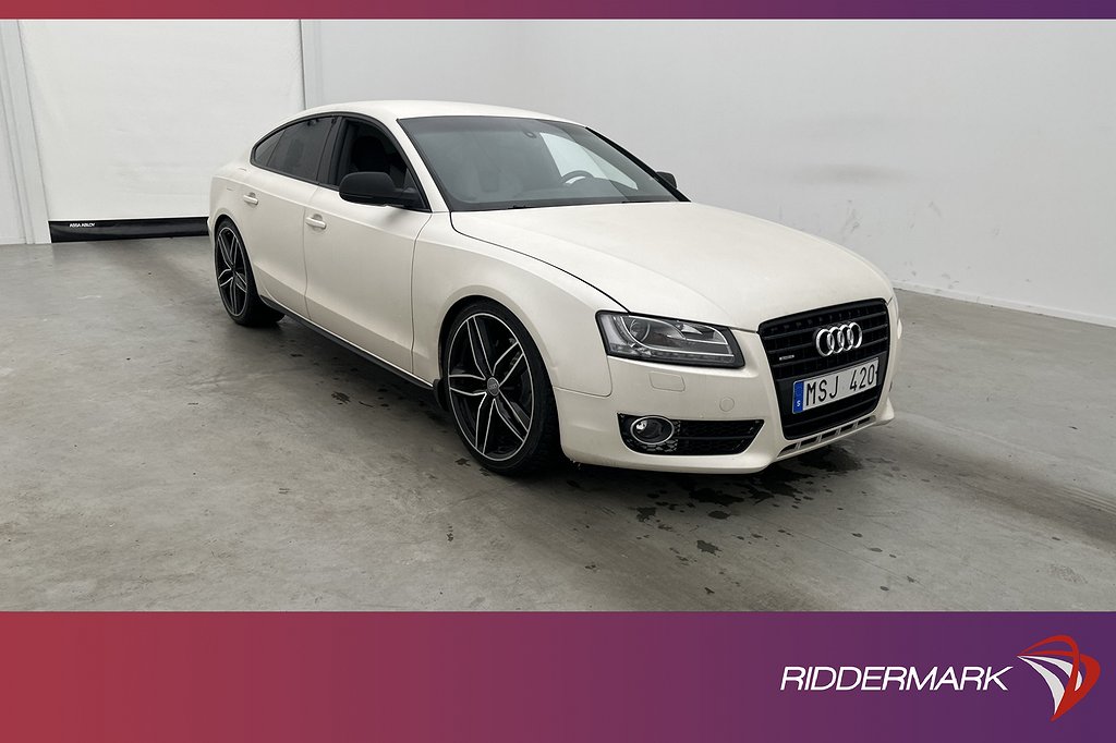 Audi S5 Sportback 3.0 V6 Q 333hk Milltek B&O Navi Skinn