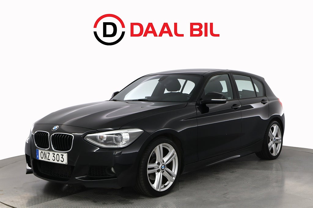 BMW 120D D 5-D 184HK M-SPORT P-SENS NAVI FARTHÅLLARE BT