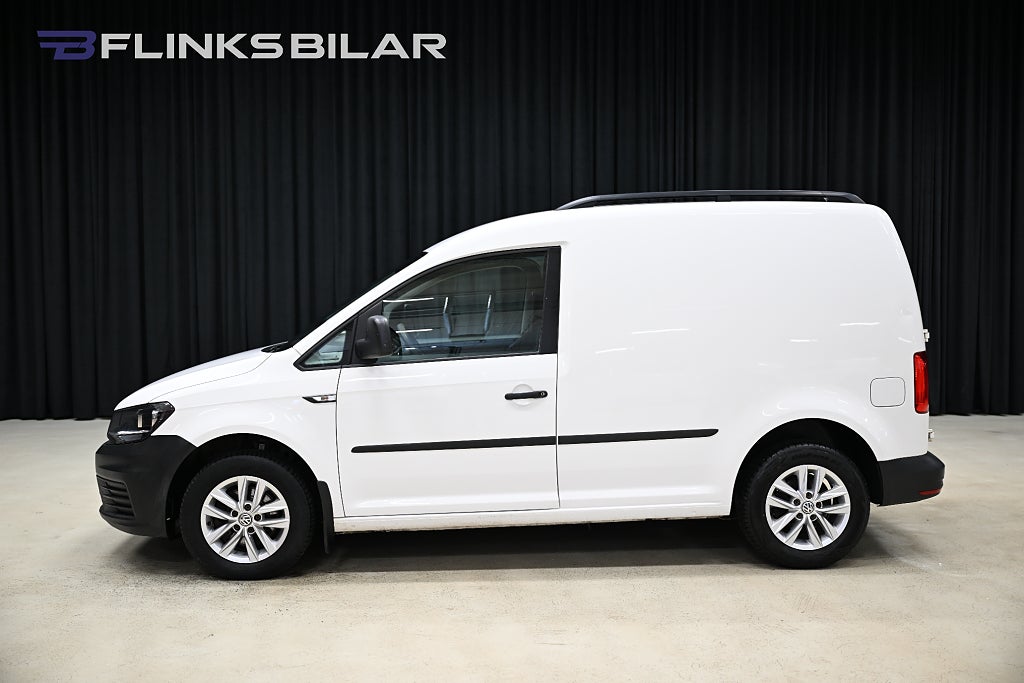 Volkswagen Caddy 2.0 TDI DSG 102HK Drag|Värmare|Takrails|Bluetooth