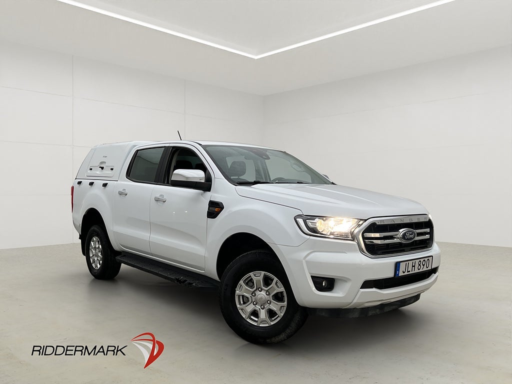 Ford ranger XLT 4x4 Värmare Diff Kåpa CARPLAY Moms 1-Brukare