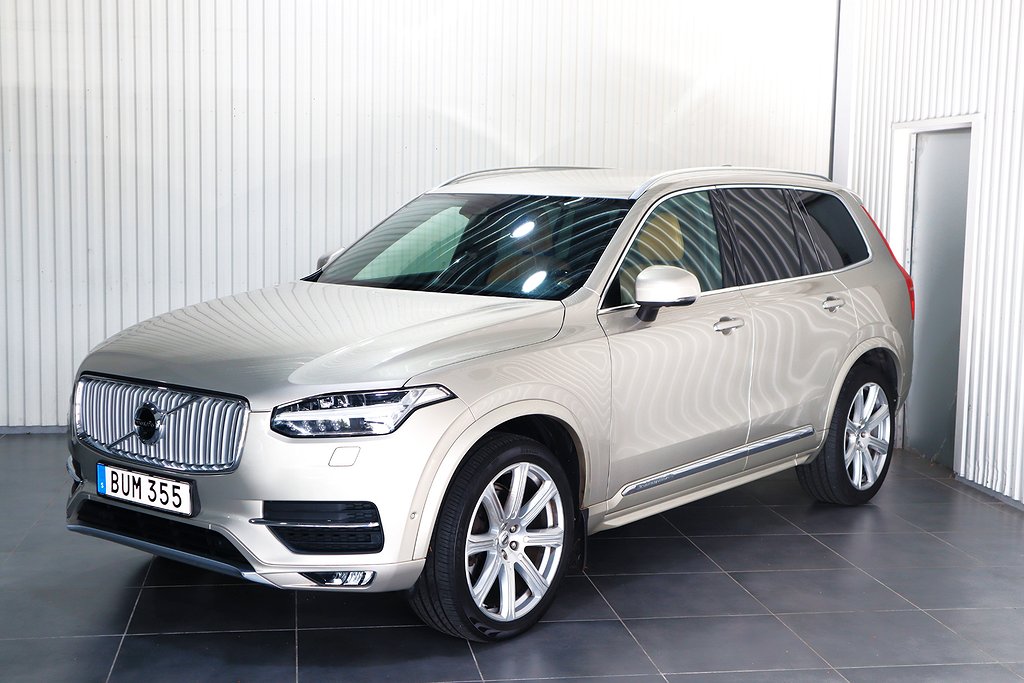 Volvo XC90 D5 AWD 7-Sits Inscription B&W BLIS Kamera SoV