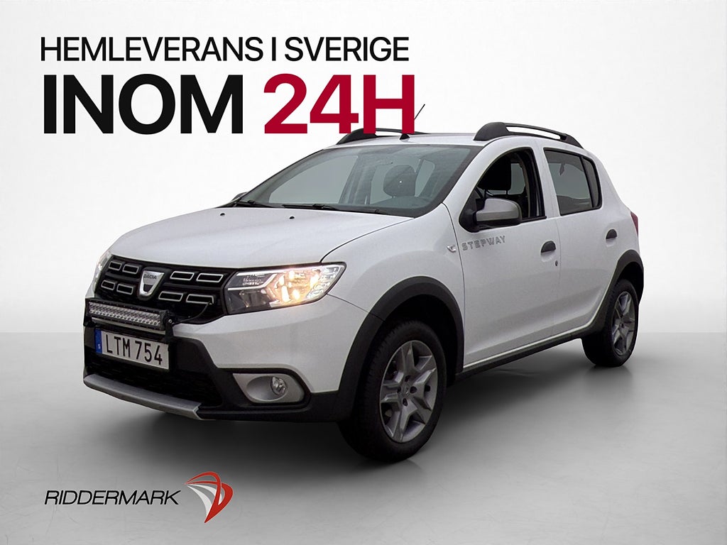 Dacia Sandero Stepway 90hk LED-Ramp Navi Sensorer 0.51 l/mil