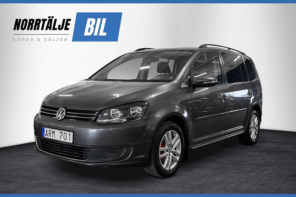 Volkswagen Touran 7-SITS 1.4 140 HK DRAG B-KAMERA NYBES PDC