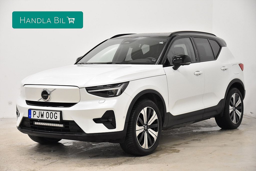 Volvo XC40 Recharge Twin motor Ultimate H/K Pano Moms 408hk