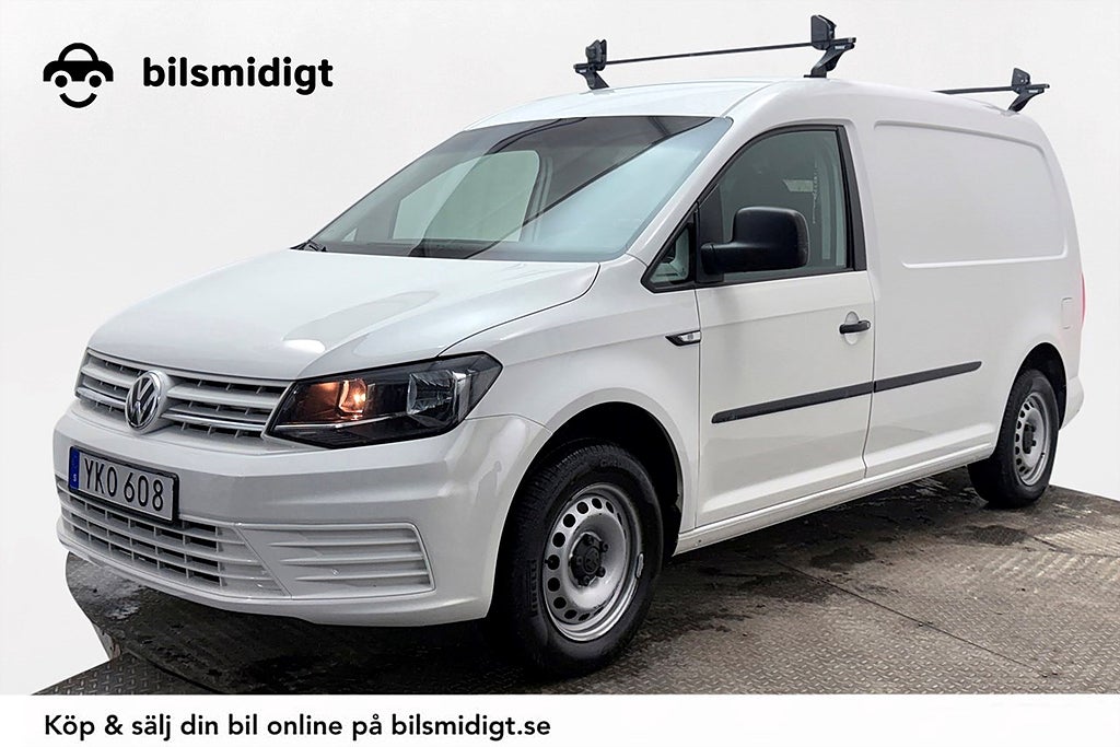 Volkswagen Caddy Maxi 2.0 Aut Drag Inredd Värmare MOMS