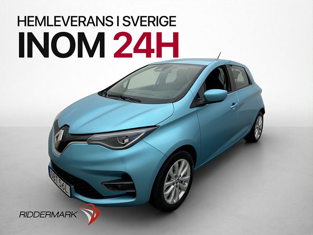 Renault Zoe R110 52 kWh Navi Friköpt Batteri P-sensor