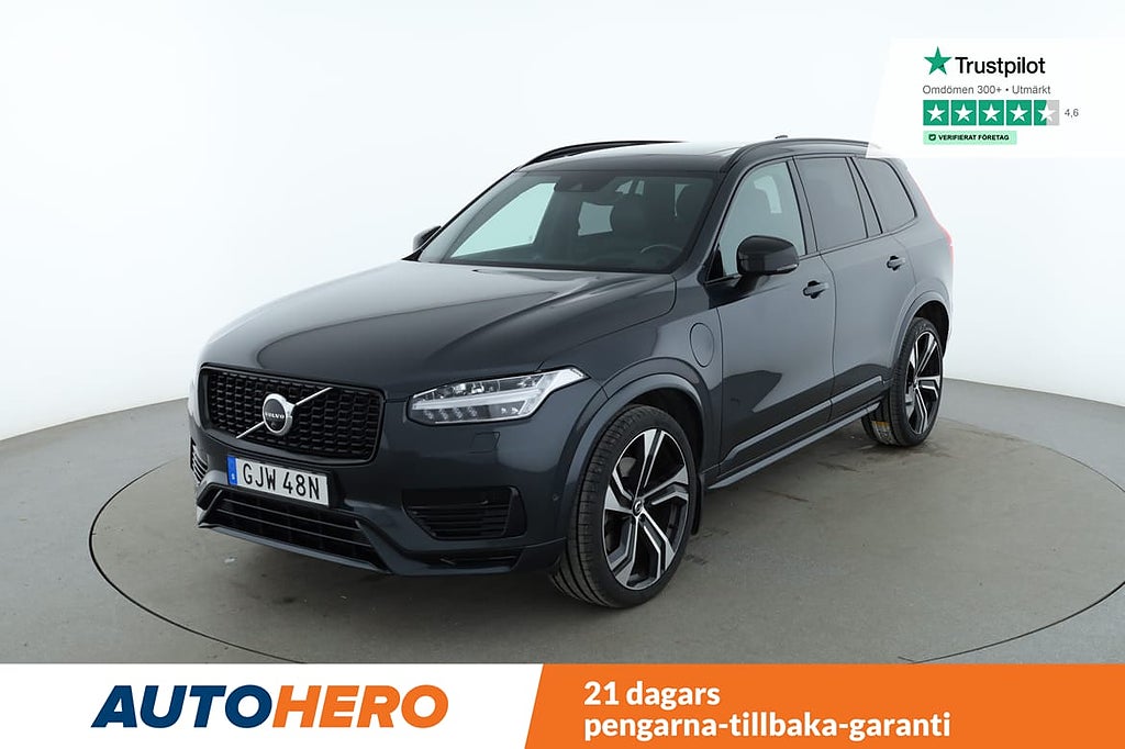 Volvo XC90 7 Säten T8 Plug-in Hybrid R Design AWD / HUD, BLIS, VOC, Panoram