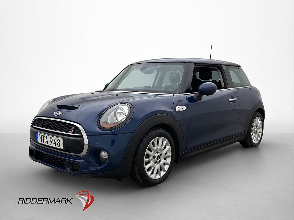 MINI Cooper S 192hk Pepper Excitement Farthållare Halvskinn