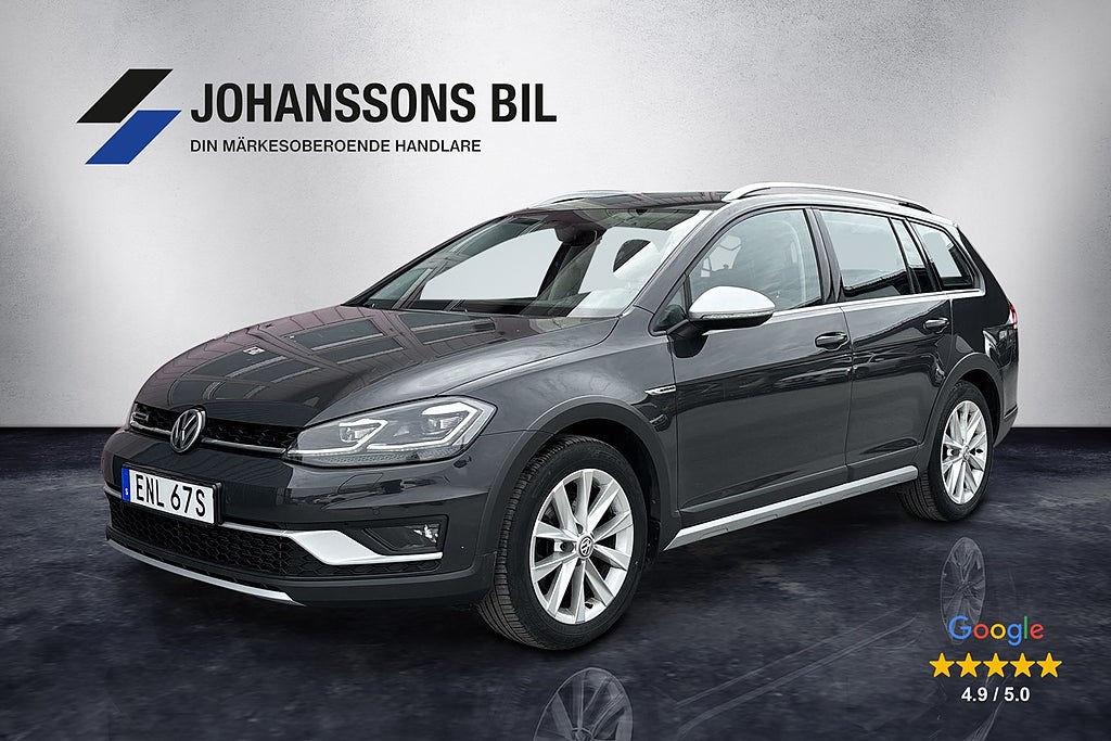 Volkswagen Golf Alltrack 2.0 TDI 4Motion Värmare Drag Kamera SoV-däck