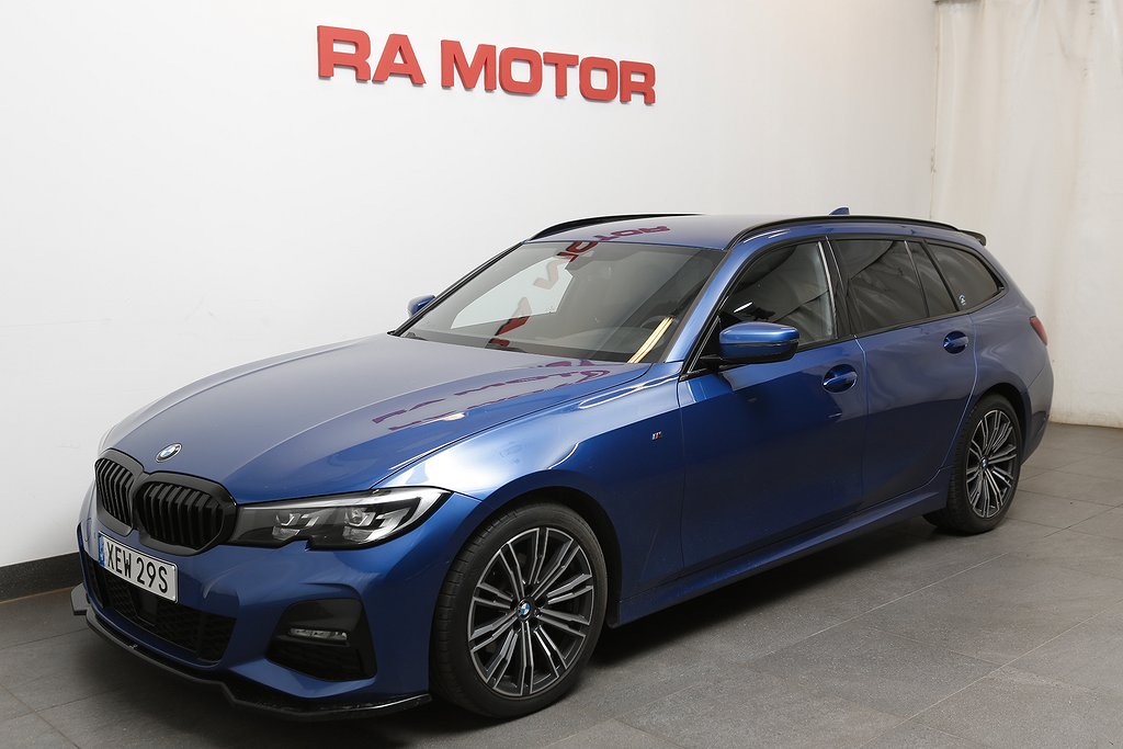 BMW 320 d xDrive Touring M-Sport Aut Drag HiFi B-kam Värmare 2021
