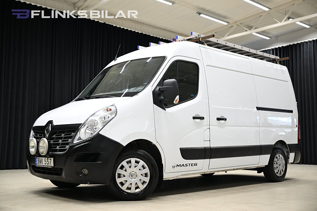 Renault master 170HK Automat|Dubbeldörr|Drag|Värmare|GPS|Backkamera