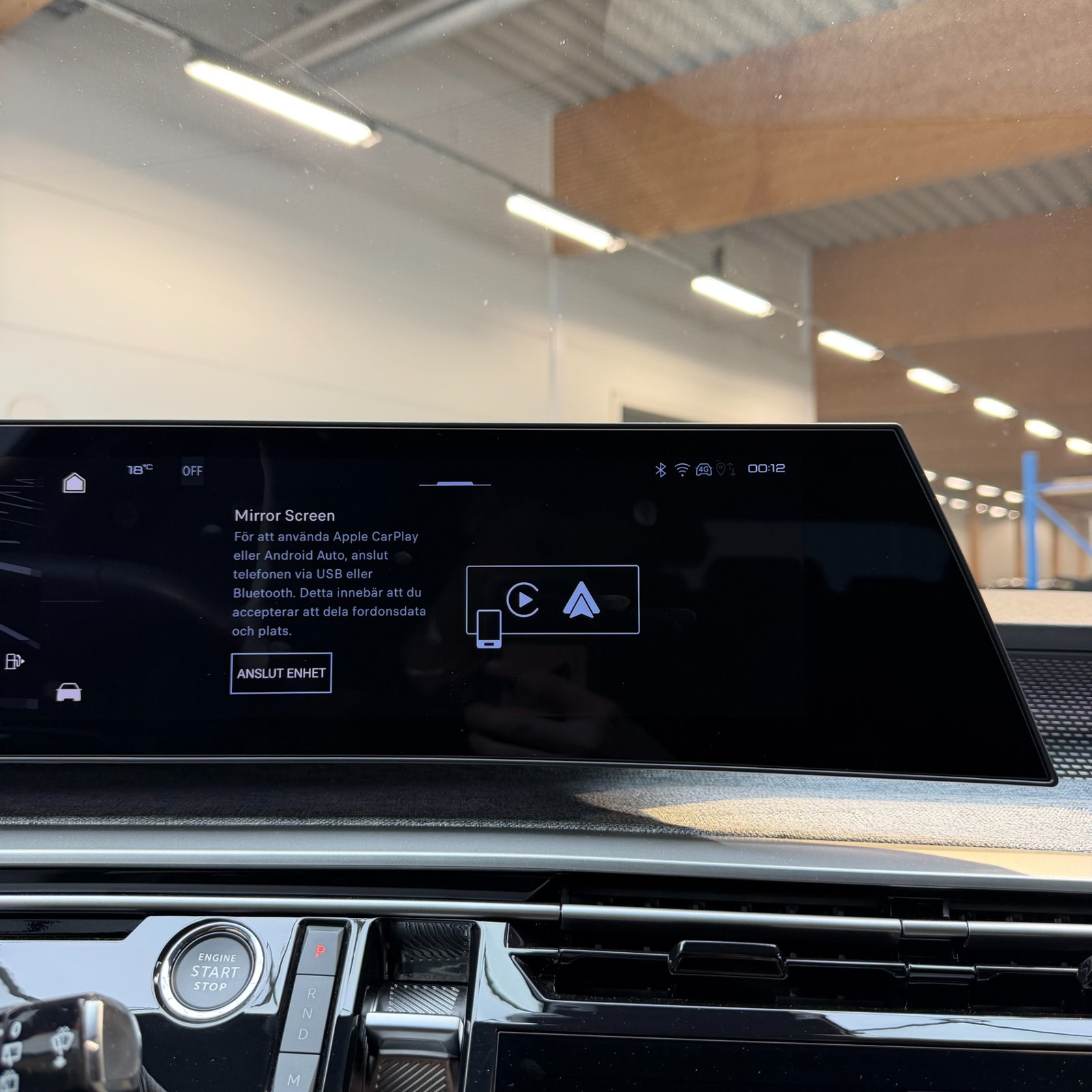 Peugeot 5008 Hybrid 145 1.2 PureTech e-DSC GT 7-Sits Carplay Kamera 2025 - miniatyr 12