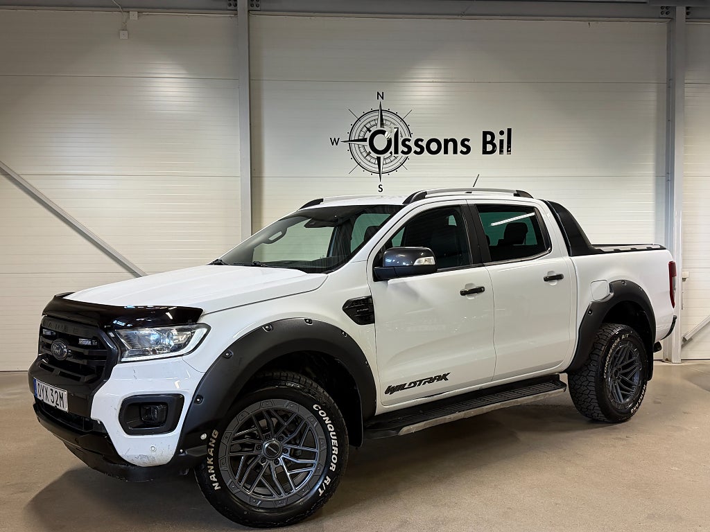 Ford ranger Dubbelhytt 2.0 Aut Drag Värmare B-kam Rolltop MOMS
