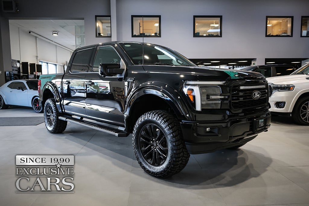 Ford F-150 SuperCrew Lariat BLACK APP V8 OFFROAD EDT / VISION X 