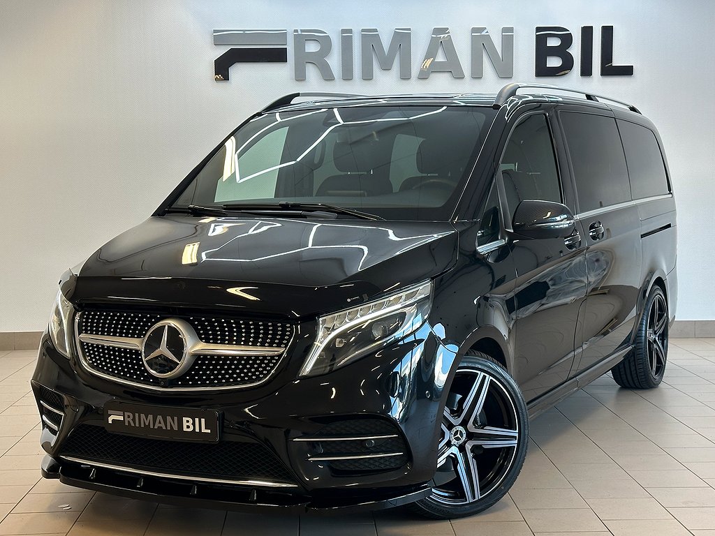 Mercedes-Benz V 300d 2.0 9G-Tronic AMG 7-sits MOMS Euro 6