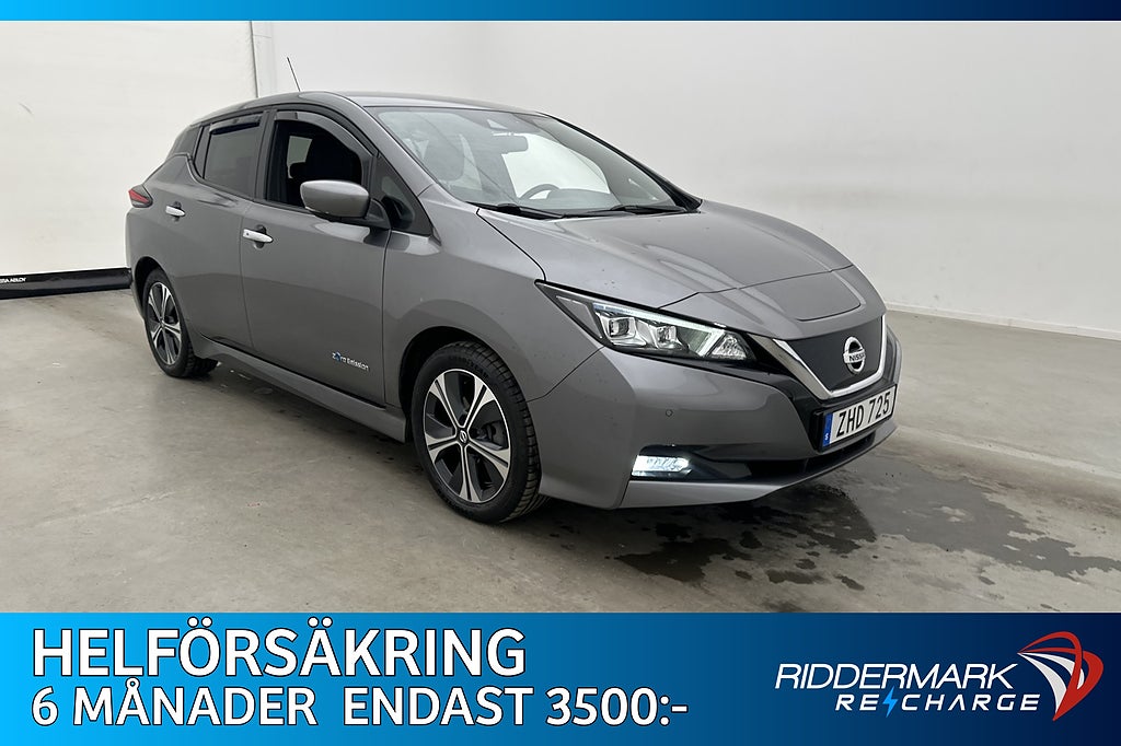 Nissan Leaf 40 kWh 150hk Tekna 360° BOSE Rattvärme Navi