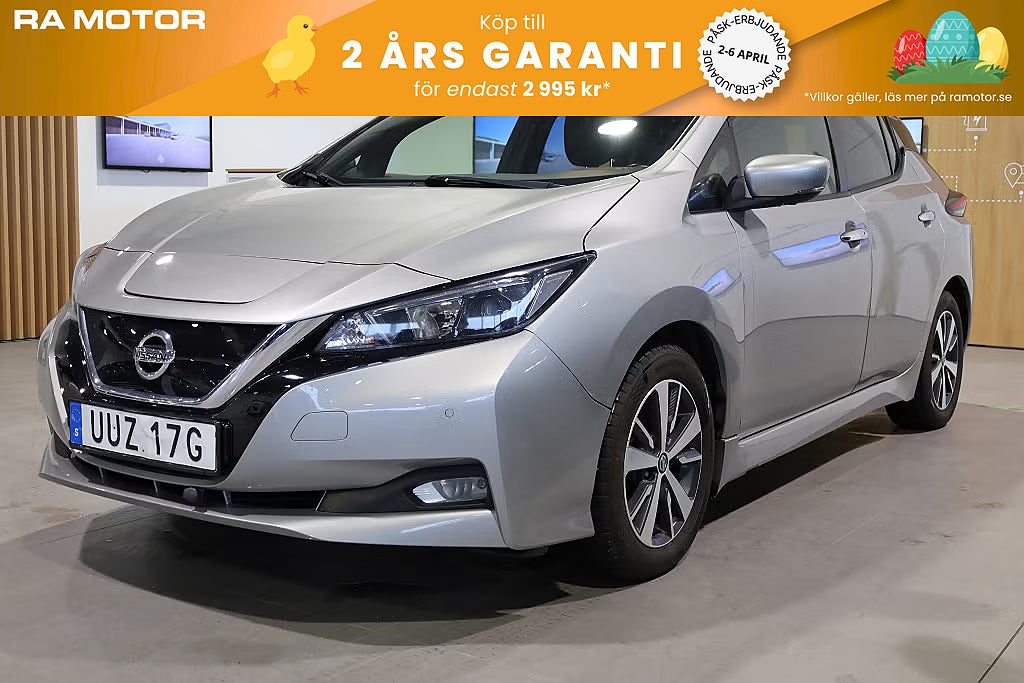 Nissan Leaf 40 kWh N-Connecta 360° I Navi I Motorvärmare 2020