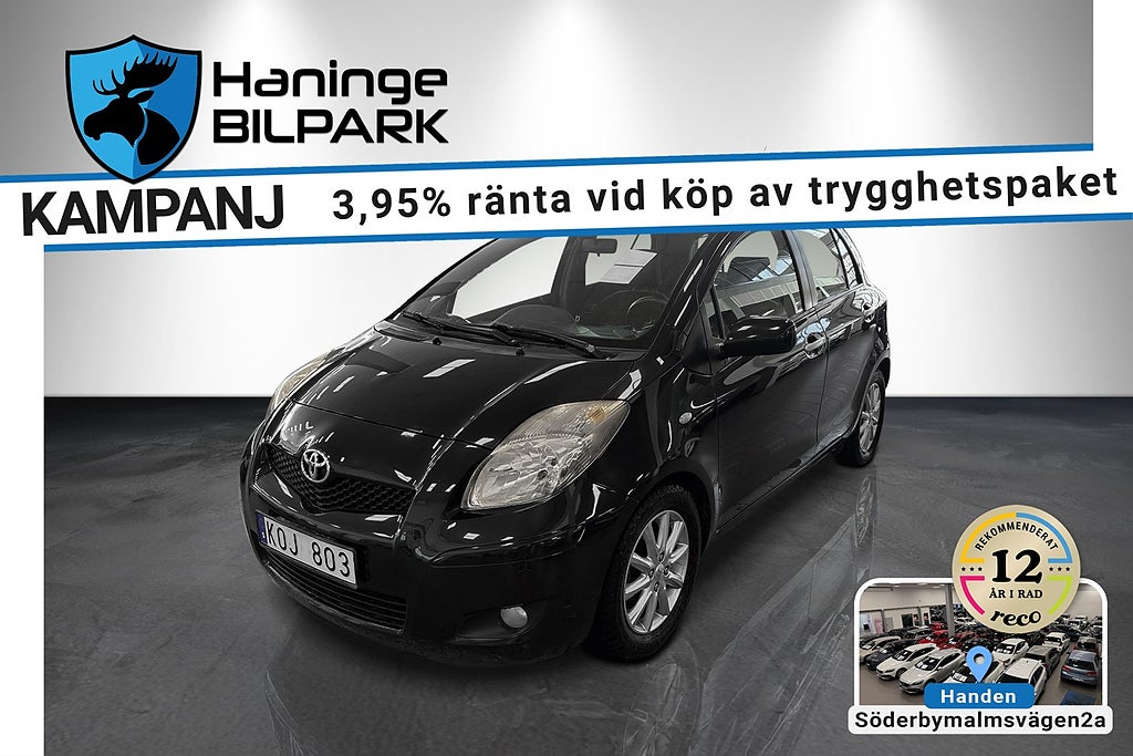 Toyota Yaris 1.33 Dual VVT-i SUPERDEAL 3.95% / AUTOMAT / LÅGMILAD